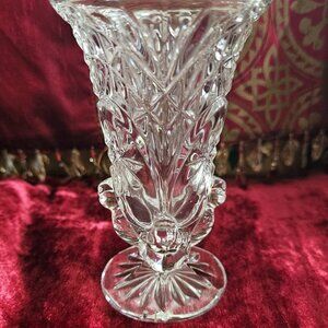 HOFBAUER Byrdes Collection Crystal Vase